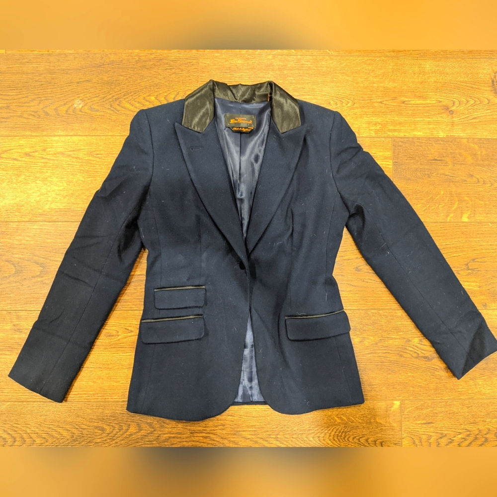 Ben Sherman navy blue blazer, size small
